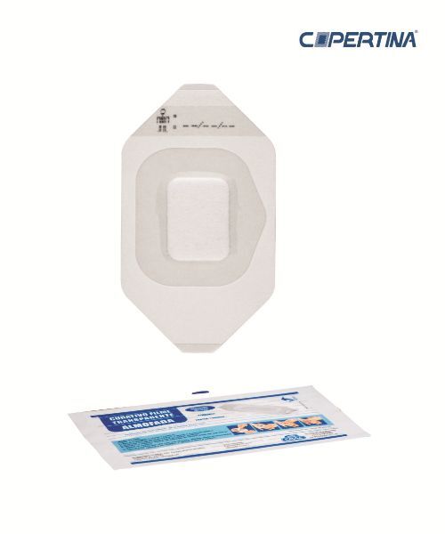 Curativo filme transparente  almofada 6cm x 7cm